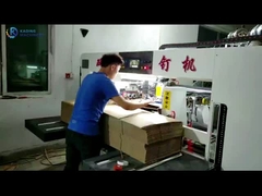 Máy khâu hộp carton bán tự động máy khâu đôi