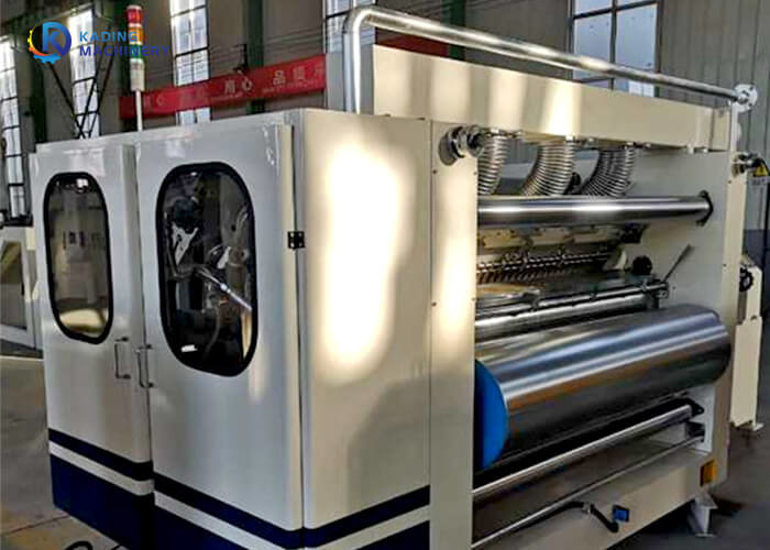Máy tạo sóng một mặt không ngón cho dây chuyền sản xuất sóng
