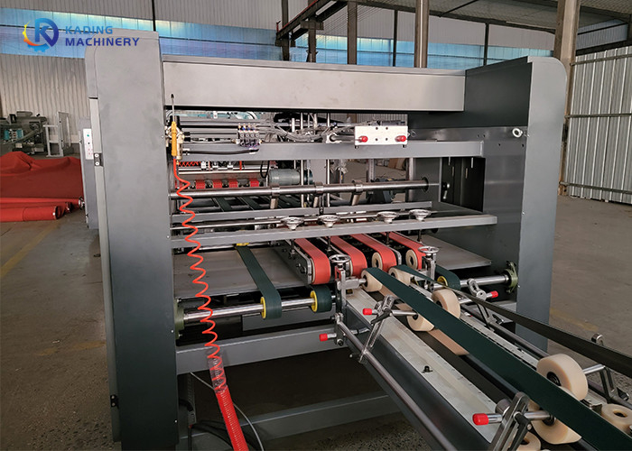 1050 đinh / phút Máy khâu dán thư mục tự động để dán tôn và khâu thùng carton
