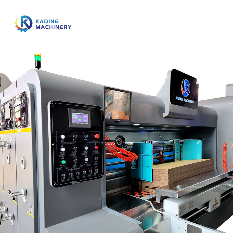 Máy in hộp lợp dây chuyền điện cho hộp đóng gói