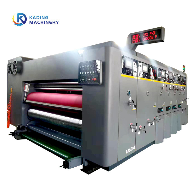 Máy in hộp sóng Flexo cho 3 5 7 lớp sóng