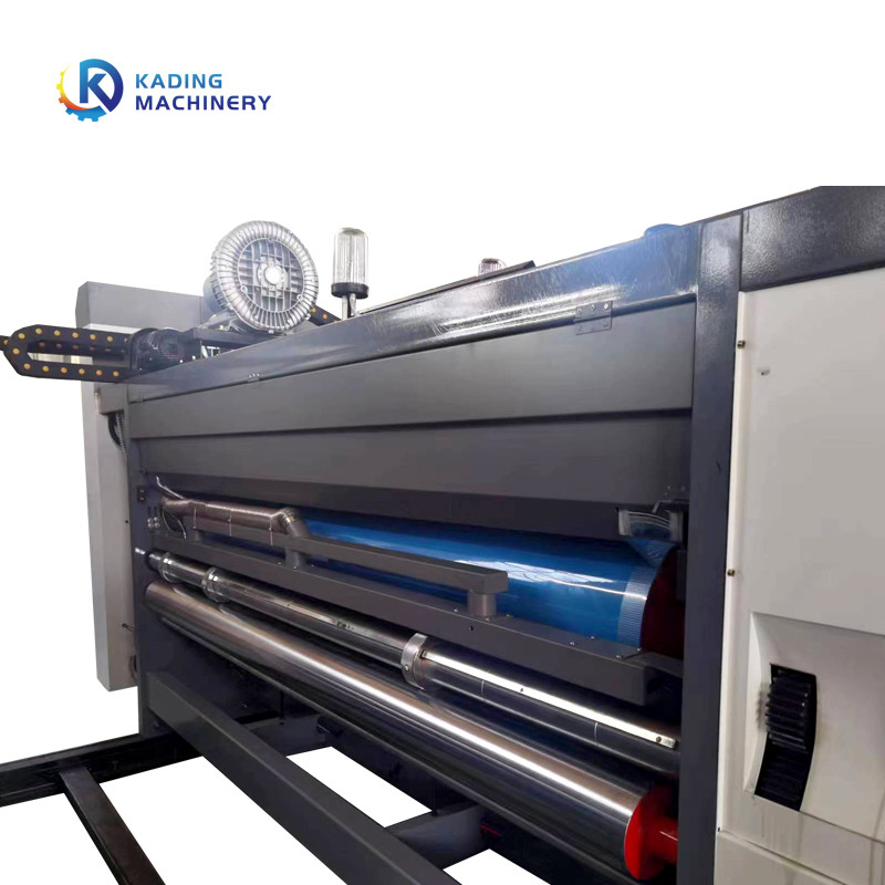 Máy in thùng carton nhiều màu với con lăn Anilox và bơm mực hút đơn