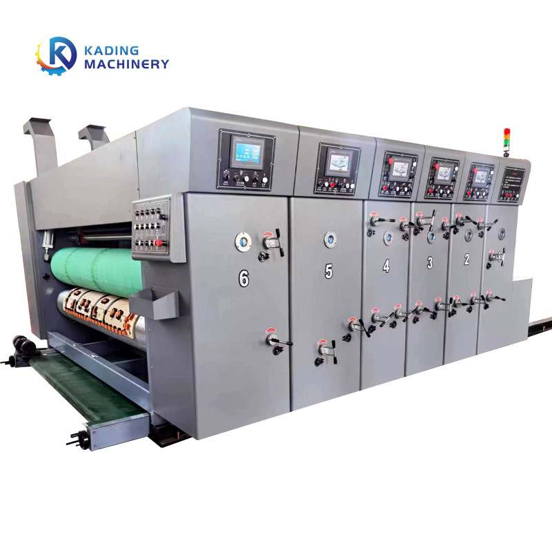 Máy In Thùng Carton Tự Động 3 Màu Với Tốc Độ Cao