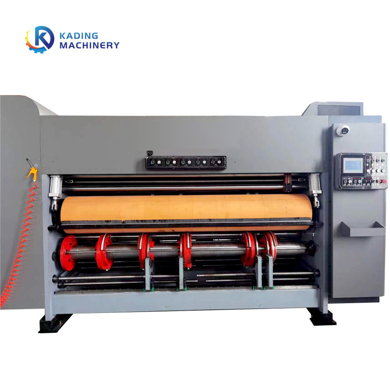 Máy cắt khuôn hộp dao khía với giai đoạn cố định cơ học và bánh xe cắt tăng