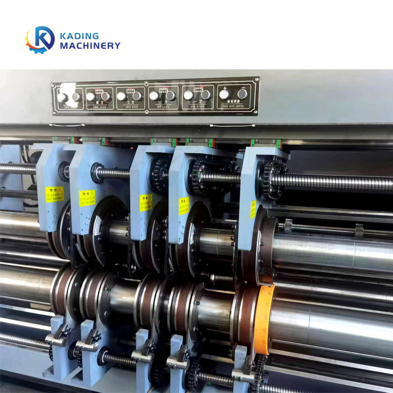 Máy in hộp sóng điều khiển PLC để làm hộp Taco