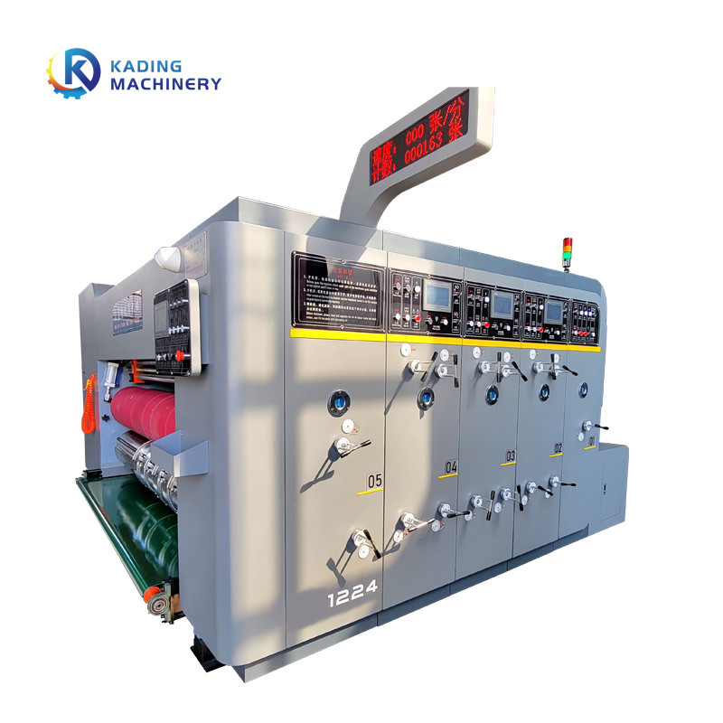 Hoàn toàn tự động hộp hộp bìa bìa cắt với bảng phím PLC cho bìa lốp