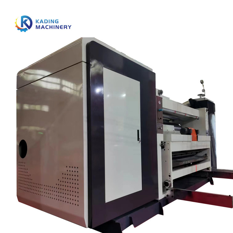 Máy làm nóng bằng hơi nước dạng sóng Máy một mặt có chiều rộng 1400mm Giấy gợn sóng