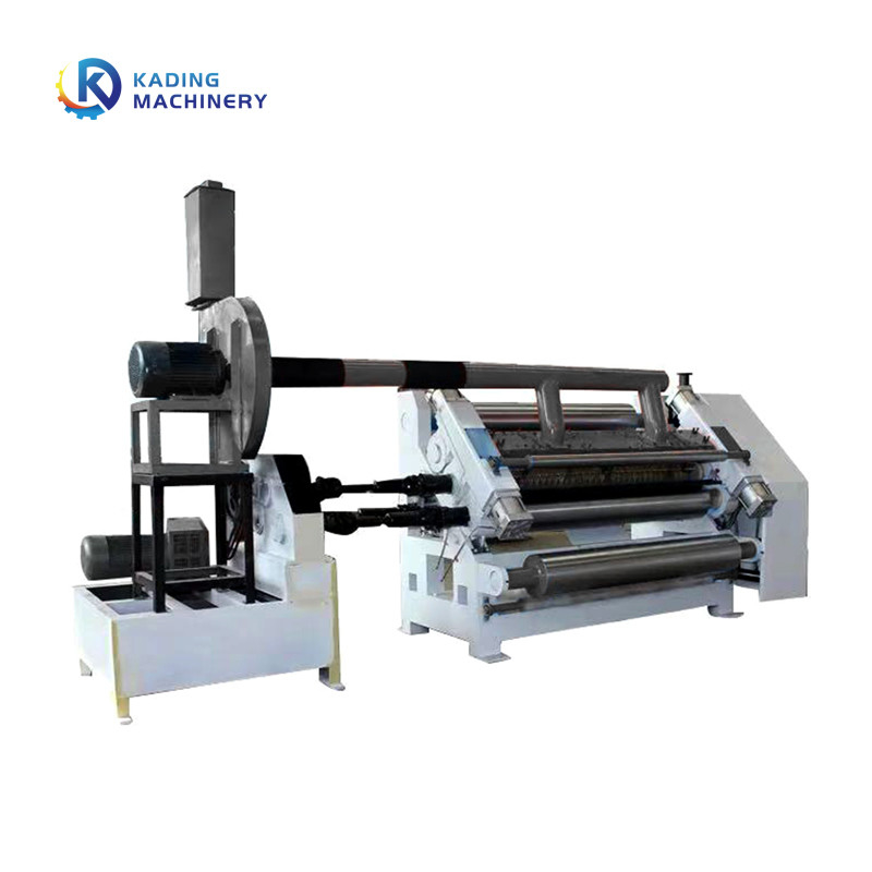 Hệ thống sưởi bằng hơi nước Máy tạo sóng một mặt Máy làm hộp carton hoàn toàn tự động