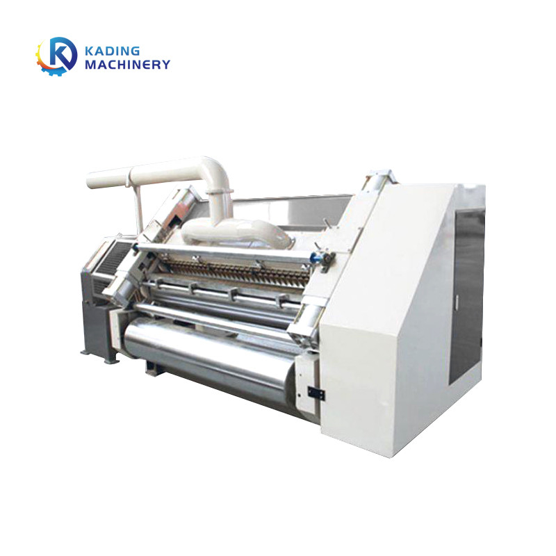 Hệ thống sưởi bằng hơi nước Máy tạo sóng một mặt Máy làm hộp carton hoàn toàn tự động