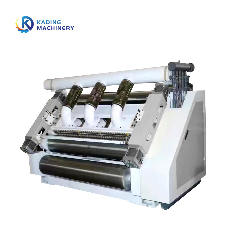 Máy gấp nếp một mặt 100m / phút Tốc độ gia nhiệt bằng hơi nước hoàn toàn tự động