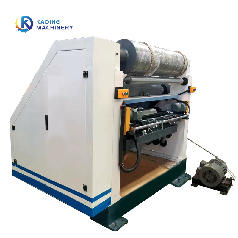 Máy gấp nếp một mặt 100m / phút Tốc độ gia nhiệt bằng hơi nước hoàn toàn tự động