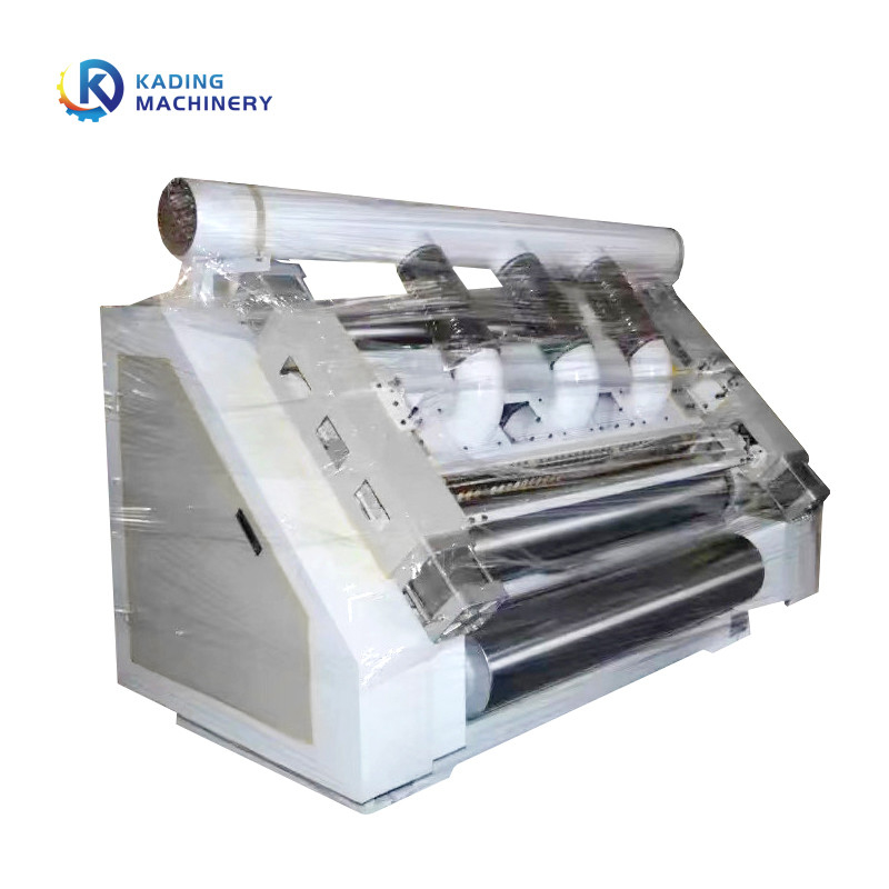 Hệ thống sưởi bằng hơi nước Loại máy gấp nếp một mặt với liên kết tạo thùng carton để làm giấy 5 lớp