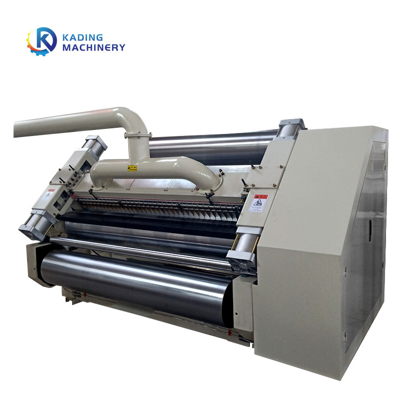 Điều chỉnh điện Máy tạo sóng một mặt Máy sản xuất thùng carton Loại không ngón