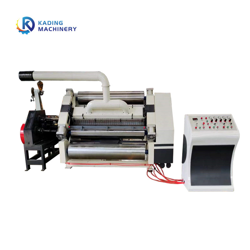 Hút bên ngoài Fingerless Type Single Facer With Console cho dây chuyền sản xuất bìa sóng