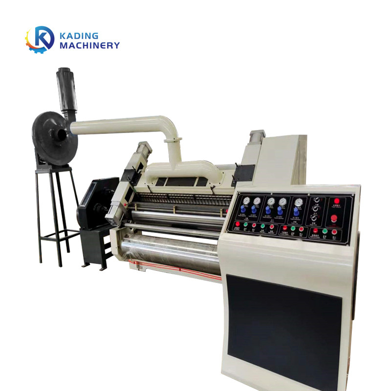 Máy tạo sóng một mặt hoàn toàn tự động 180m / phút cho dây chuyền làm bìa cứng