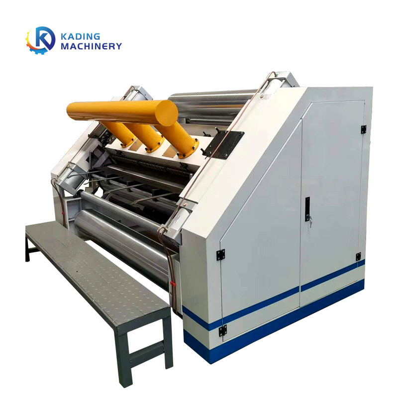 Máy làm nóng dầu một mặt cho giấy gợn sóng 3/5 lớp 150m / phút