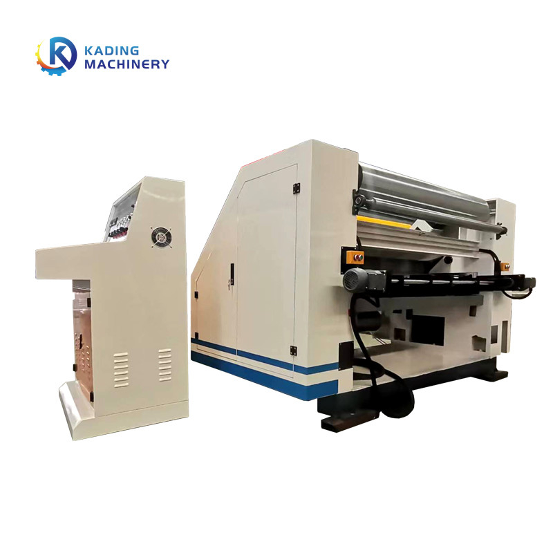 Hệ thống sưởi bằng hơi nước Máy tạo sóng một mặt cho sáo E Giấy gợn sóng 100m / phút