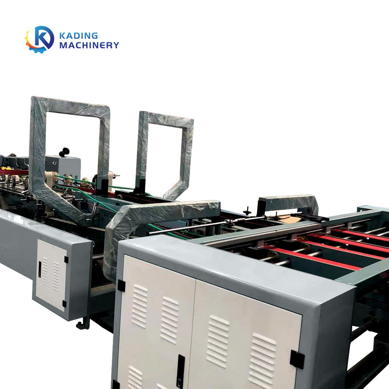 Máy khâu hộp sóng 2400mm Máy khâu hộp hoàn toàn tự động với điều khiển điện tốc độ cao