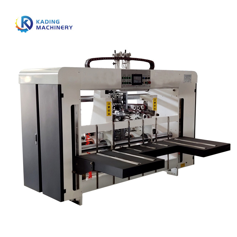 Máy khâu hộp sóng 1 đến 99 đinh với hệ thống máy tính động cơ Servo để đóng gói thực phẩm
