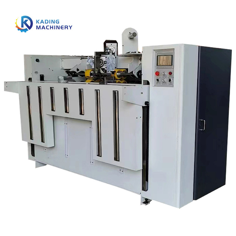 Máy khâu hộp sóng vi tính hóa PLC cho thùng carton có bệ nâng