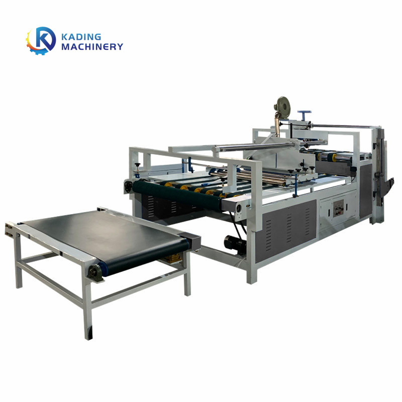 Keo dán thư mục hộp sóng bán tự động cho hộp các tông 2600mm 2800mm có nạp thủ công