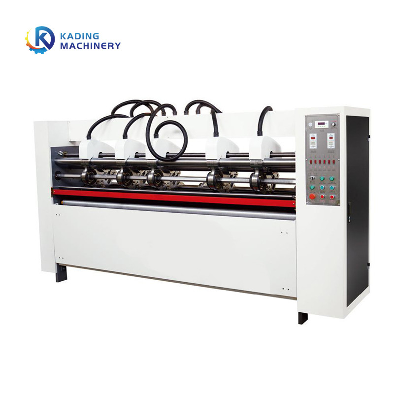 8 Shrafts Máy cắt rãnh lưỡi mỏng 70m / phút Điều chỉnh thủ công