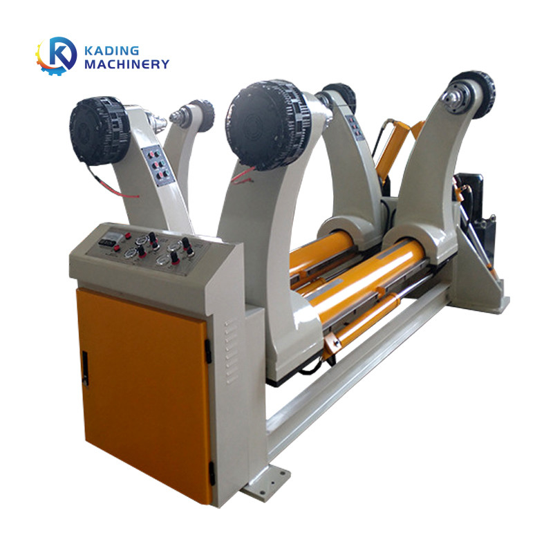 Giá đỡ cuộn không trục loại thủy lực 60-100m / phút với 6 xi lanh cho giấy 1600mm
