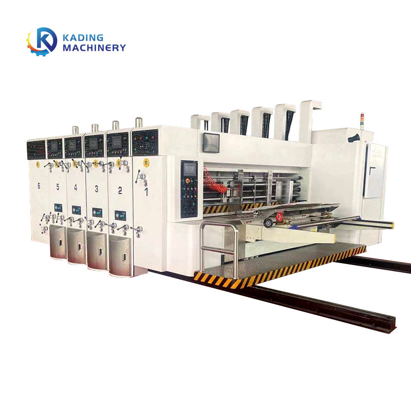 Máy in hộp lợp dây chuyền điện cho hộp đóng gói