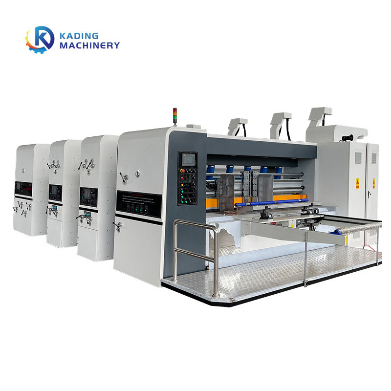 Máy in thùng carton cấp động cơ servo cho hộp carton sóng