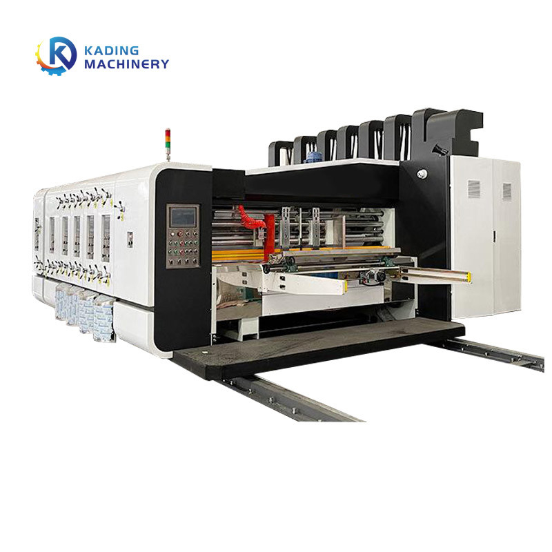 Máy in hộp sóng Flexo gốc nước có điều khiển PLC