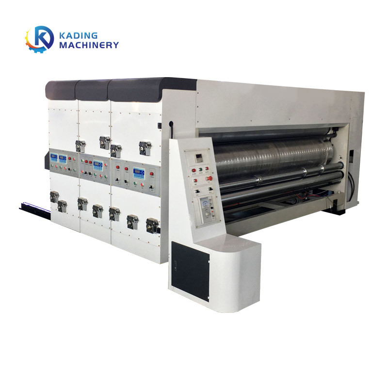 Tự động cấp liệu Máy in hộp sóng Máy cắt khuôn có máy rung