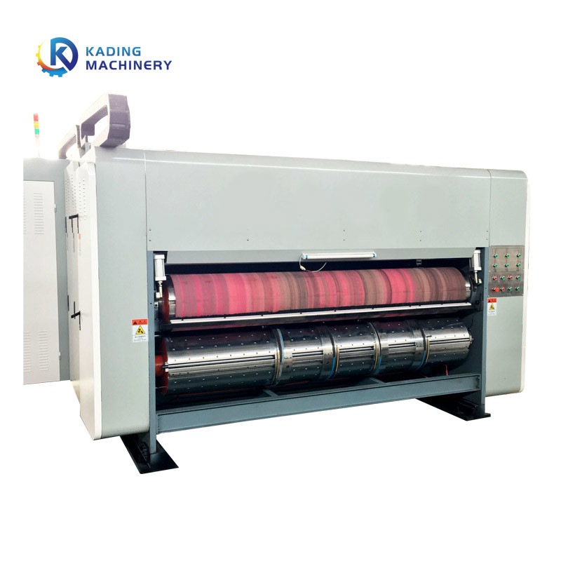 Máy hút chân không Máy in thùng carton màu Muti để làm thùng carton