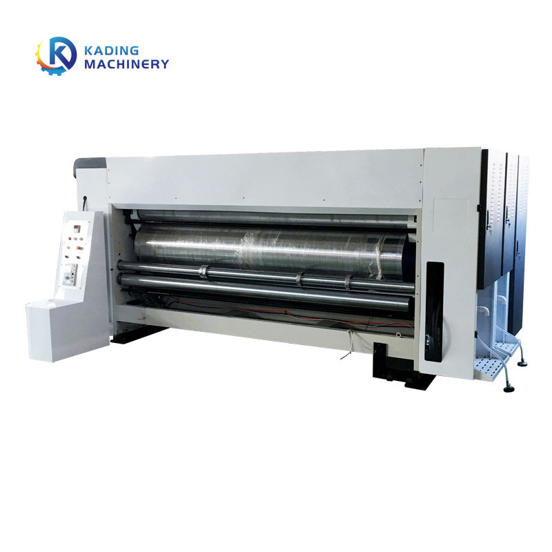 Máy in thùng carton 3ply Flexo cho các tông sóng có cửa sổ mực