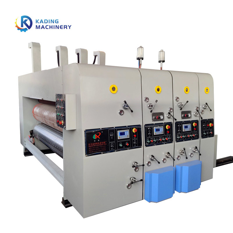 Máy in hộp sóng nhiều màu Flexographic cho hộp bánh pizza
