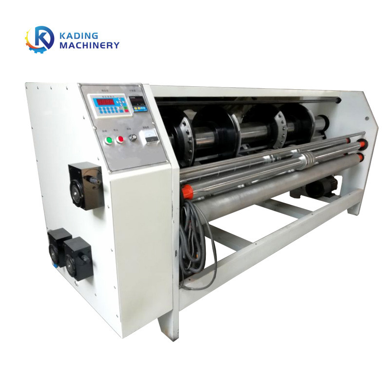 Máy in thùng carton bán tự động 2,4m để in giấy bìa cứng