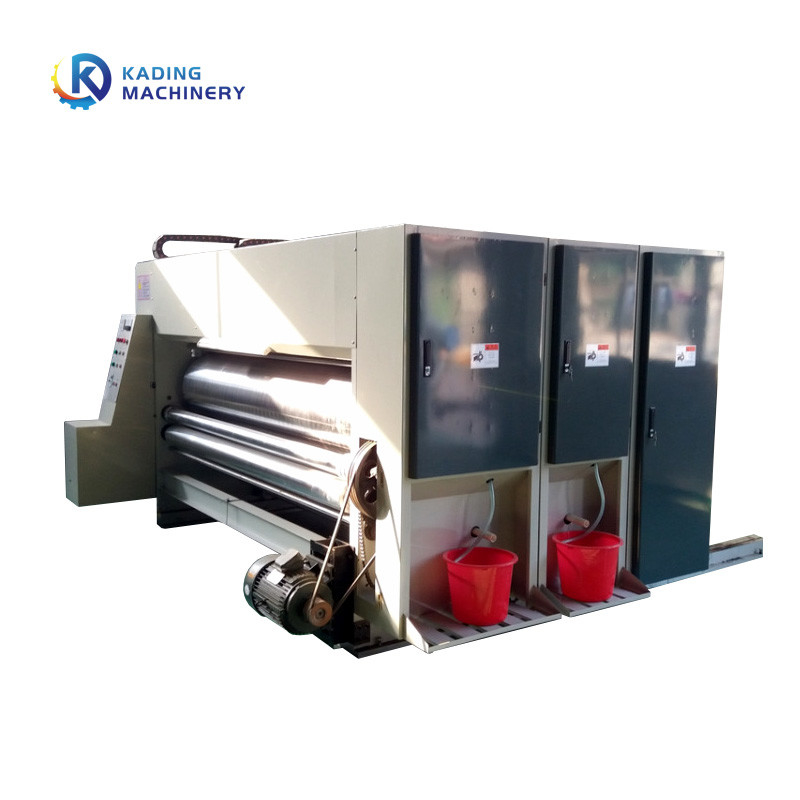 Máy in hộp sóng Flexo một màu cho hộp không đều