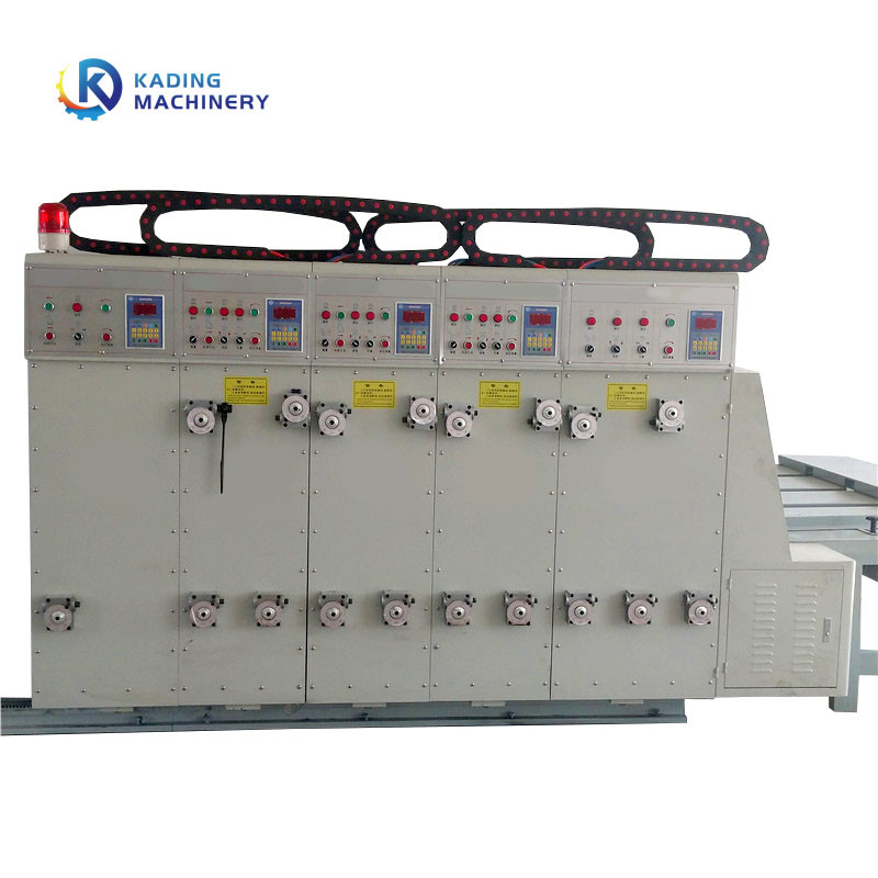 Máy in thùng carton 6 màu cho hộp giấy và hộp carton