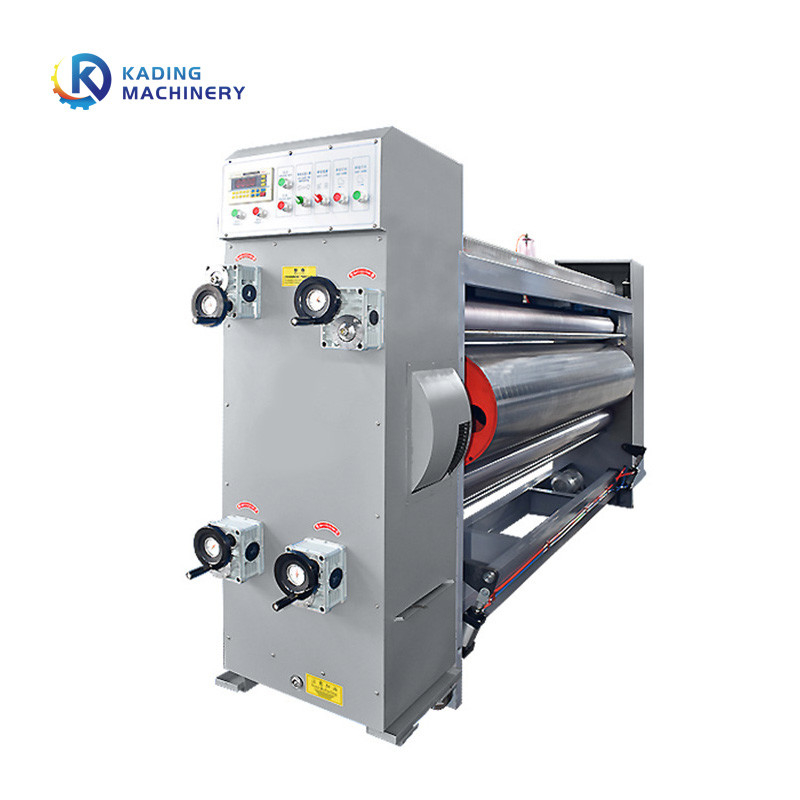 Máy in thùng carton nạp bằng tay cho thùng carton bằng mực in Flexographic