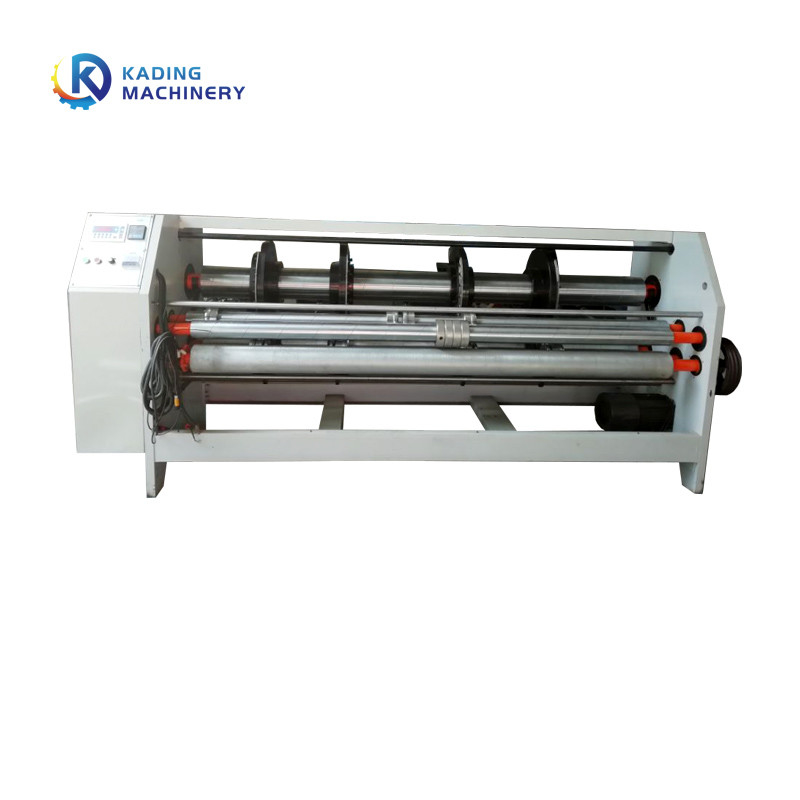 Cho ăn theo chuỗi 5 màu Máy in thùng carton Cắt rãnh cho tôn