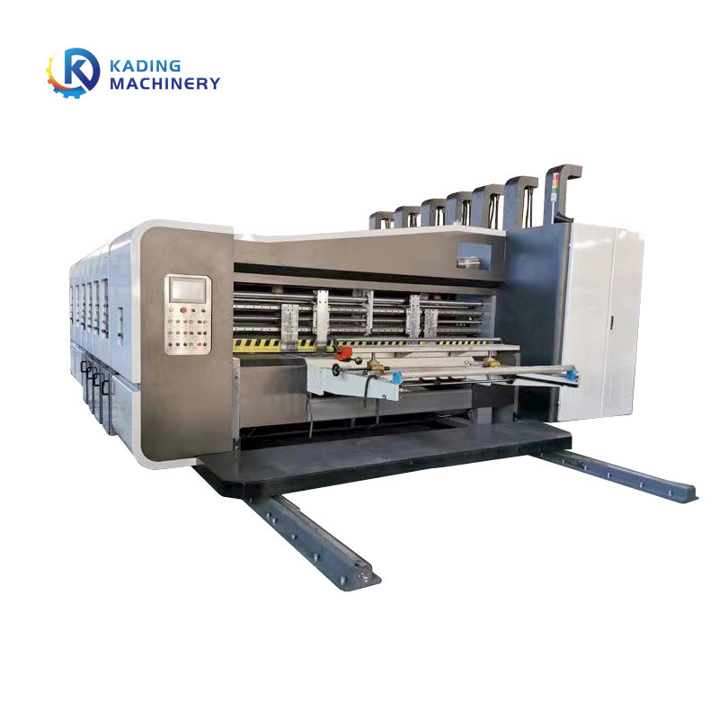 Máy in thùng carton sóng 150 tờ / phút in nhiều màu
