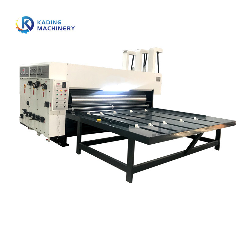 Máy in hộp sóng Flexo một màu cho hộp không đều