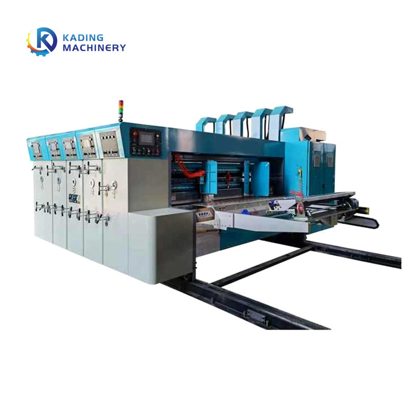 Front Edge Feeding Corrugated Cardboard Printer Rotary Die Cutting Unit 300pcs/Min Tốc độ