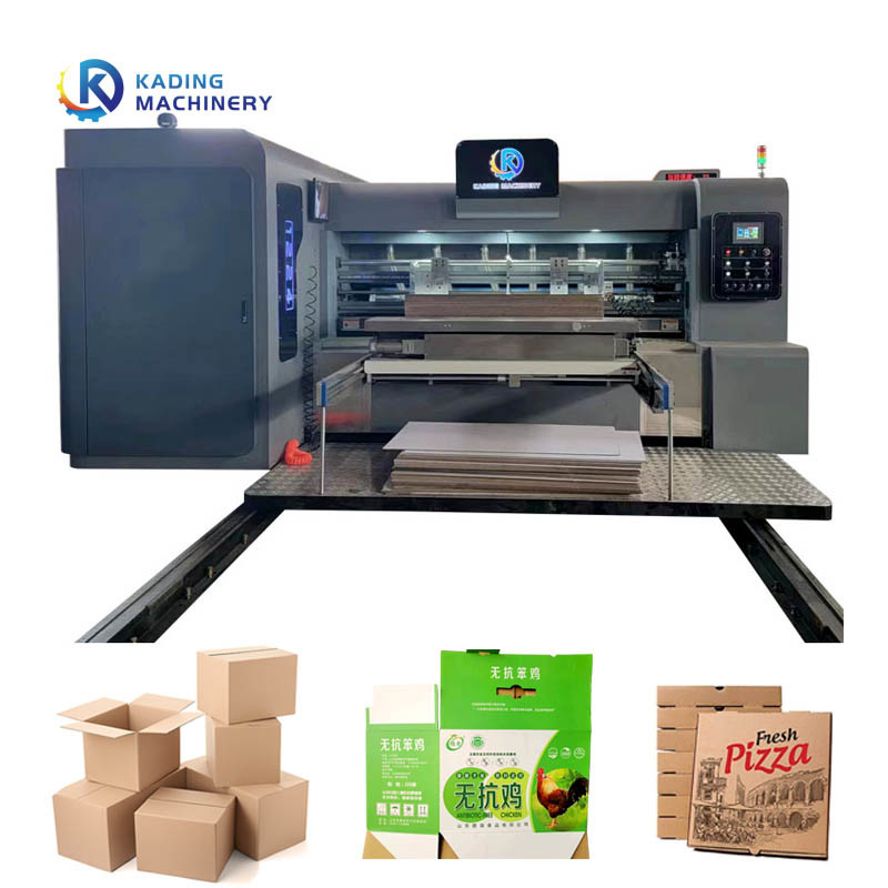 Máy cắt đứt hộp hộp đơn màu hộp hộp hộp 180pcs / min tốc độ làm việc