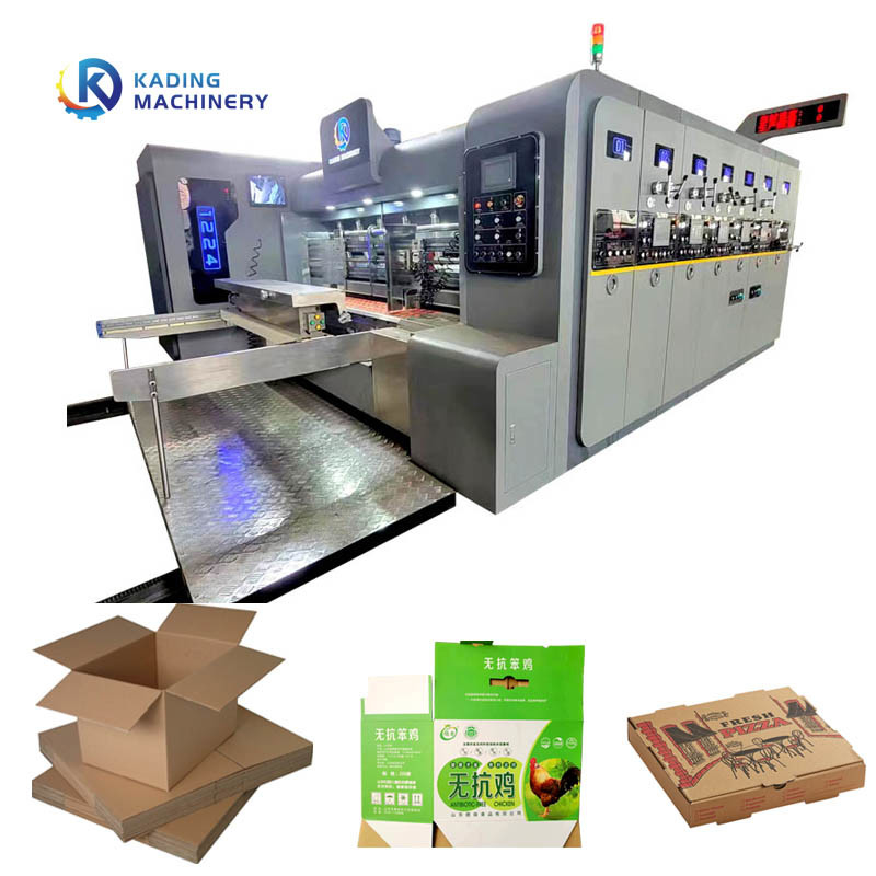 Máy in hộp 2,6m hoàn toàn tự động với máy in mực cho bìa giấy