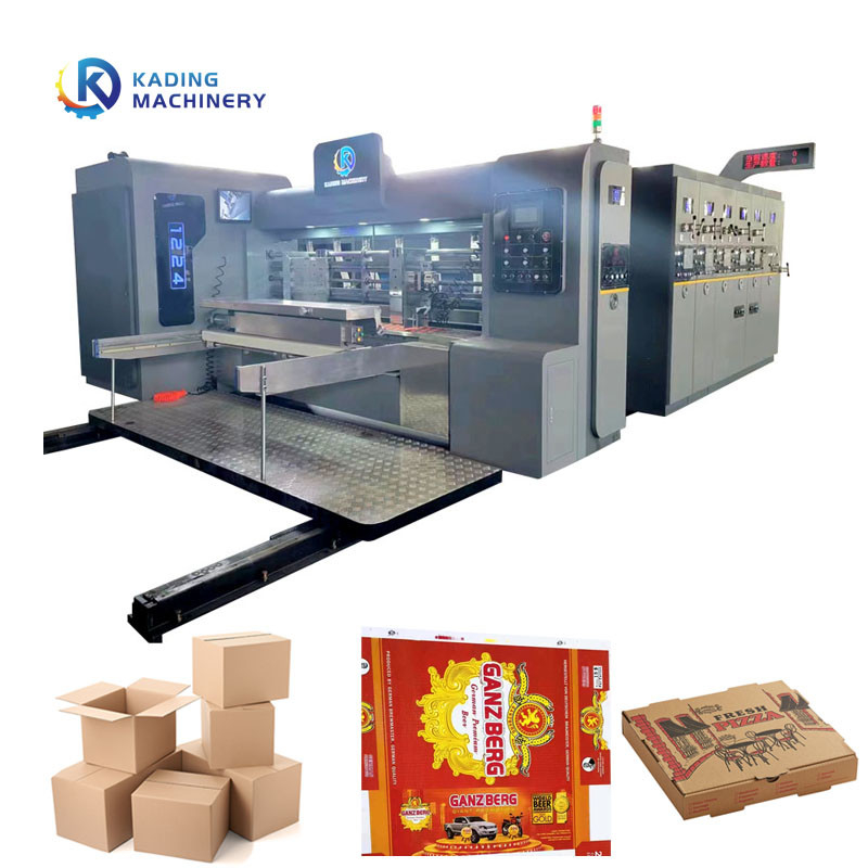 3 / 5 / 7 Máy in hộp lốp lốp cho thùng giấy