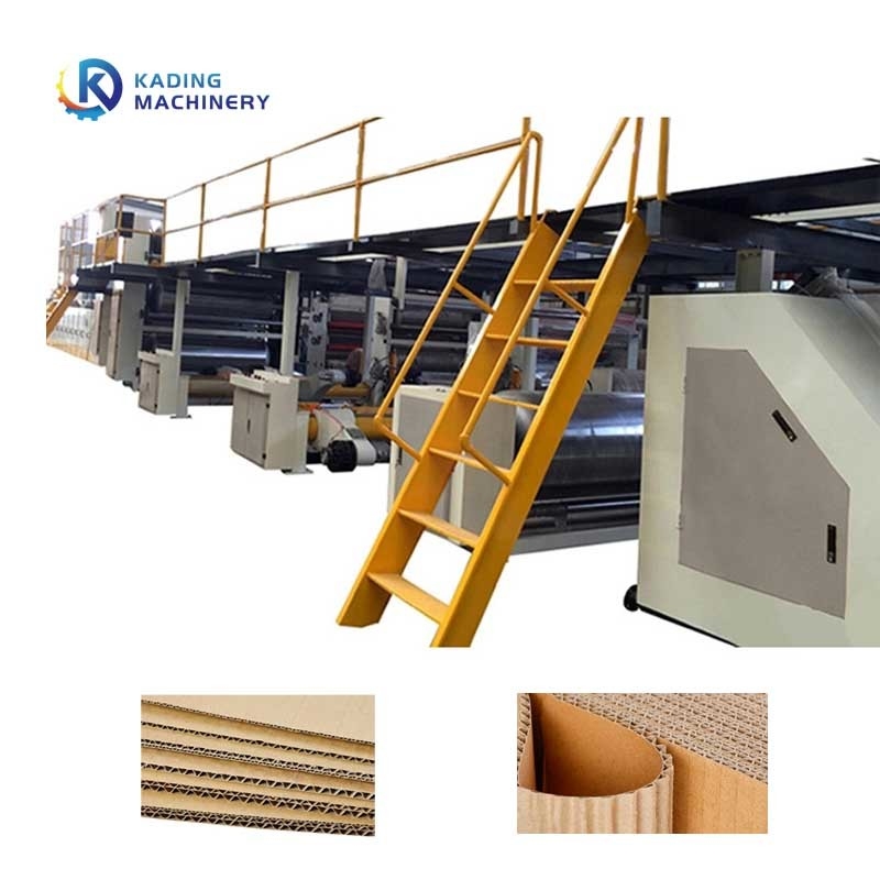 3/5/7 Lớp dây chuyền sản xuất ván lồi cao tốc