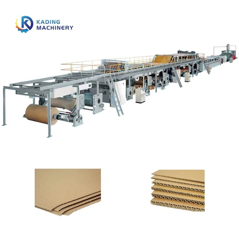 Máy chế tạo bìa giấy lợp có hệ thống quản lý sản xuất 300m/min