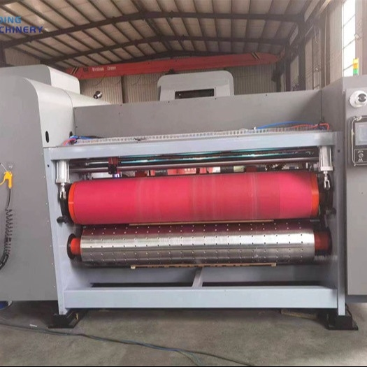 Máy in hộp sóng Flexo gốc nước Máy cắt khuôn quay