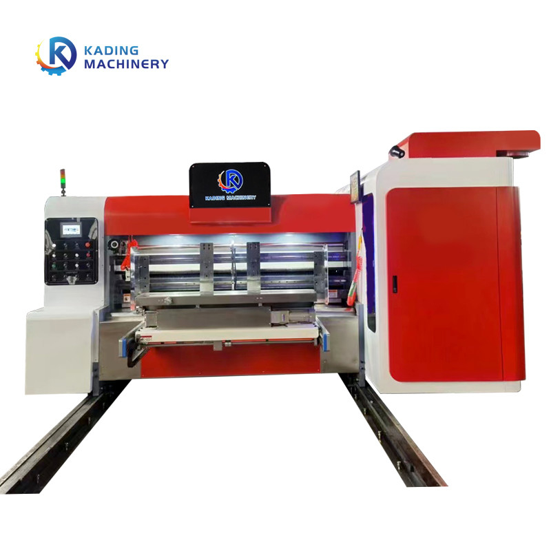 Máy in hộp carton làm hộp pizza bằng động cơ servo