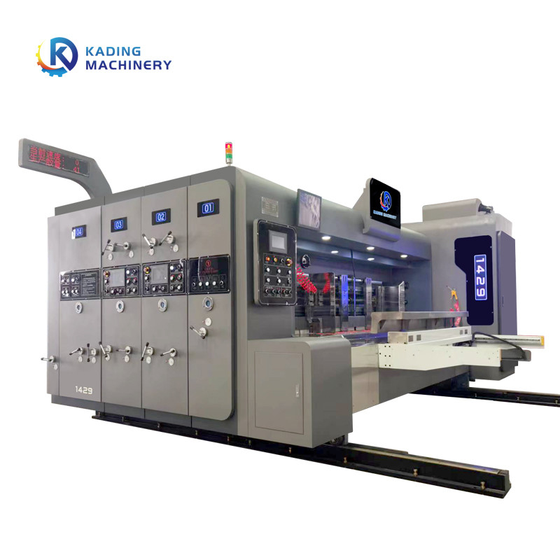 Máy in hộp sóng Flexo tốc độ làm việc 200 chiếc / phút